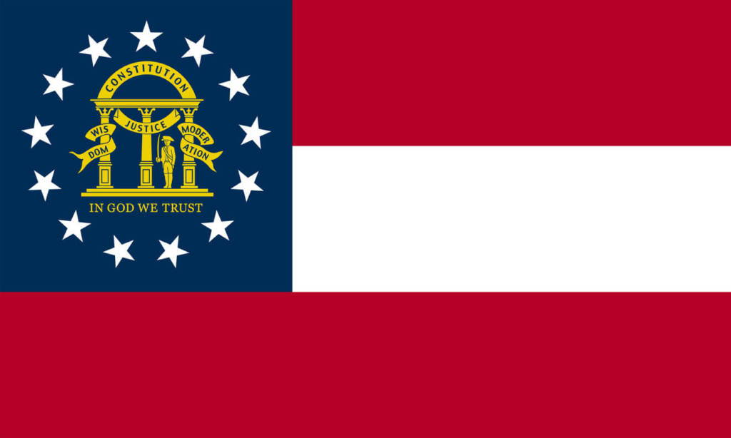 Georgia state flag